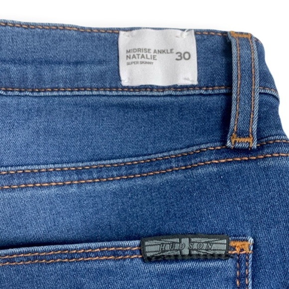 New Hudson Super Skinny Ankle Mid Rise Jeans NWT - Picture 12 of 16